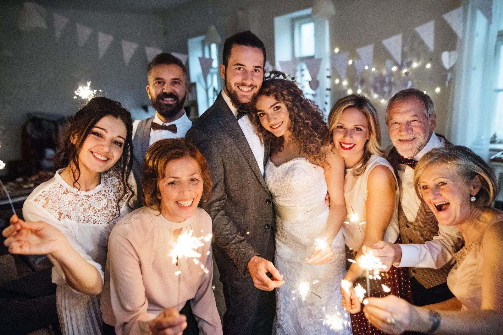 A wedding celebration photographed by Clear Lens Pro